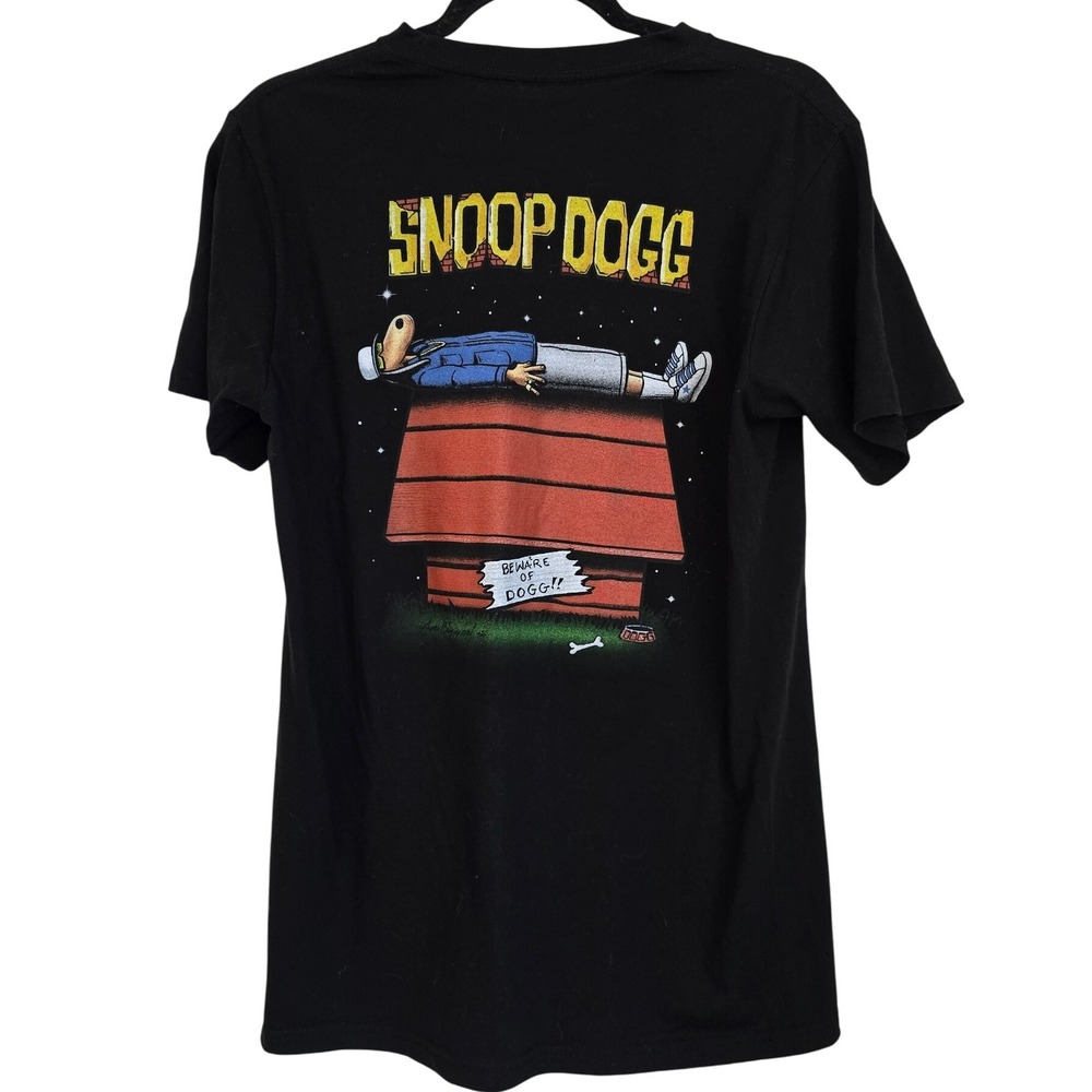 Snoop Dogg Graphic T Shirt Black M/M‎ Tha Dogg Collection Licensed 2025